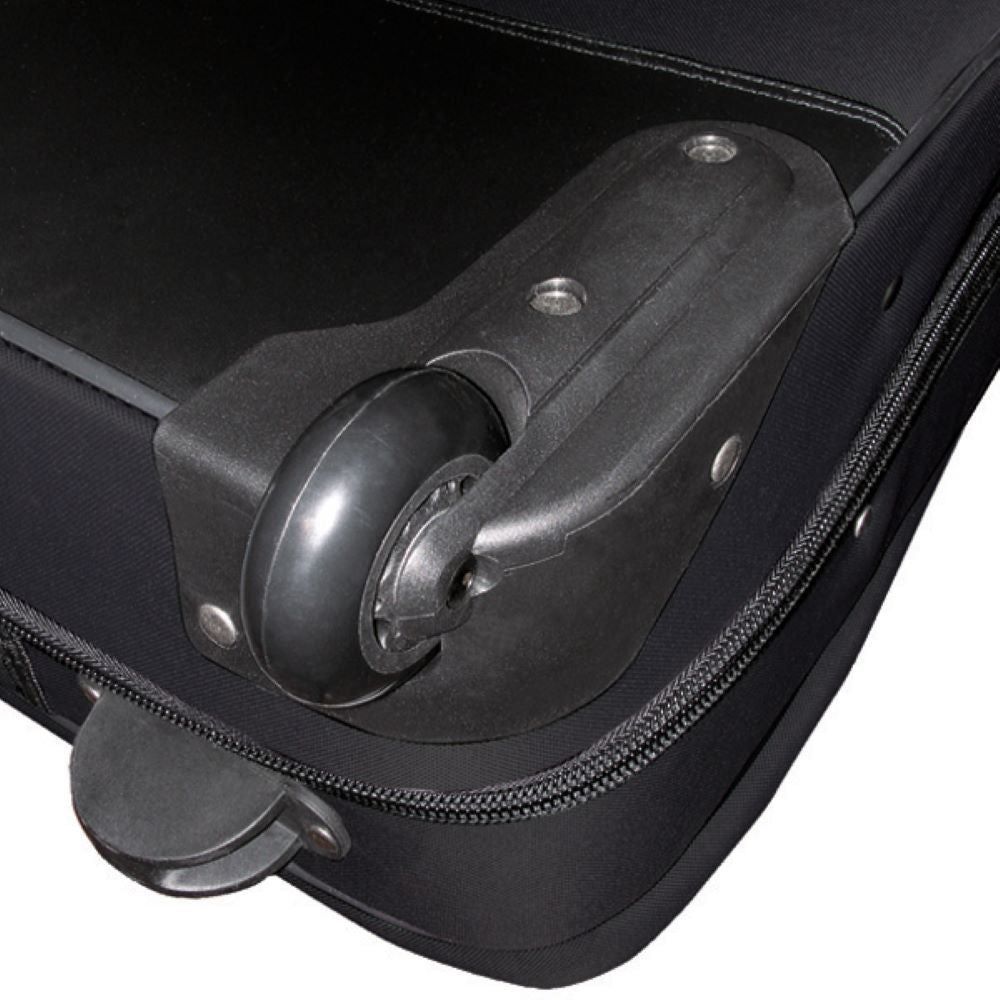 Geoffrey Beene Rolling Garment Carrier Luggage, Black - GeoffreyBeene