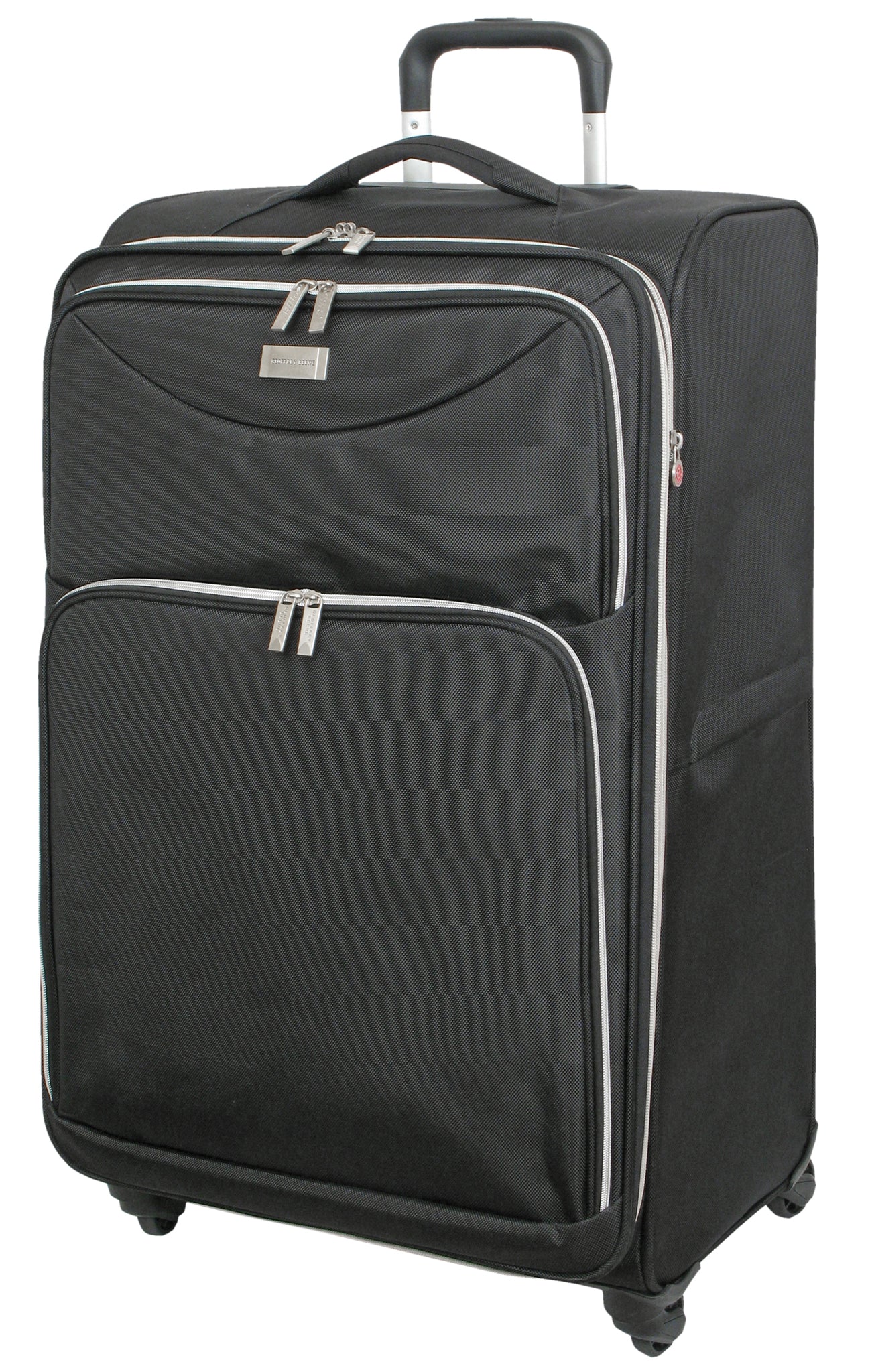 Geoffrey Beene Ultra Light-Weight Midnight Collection 3 Pc Luggage Set, Black - GeoffreyBeene